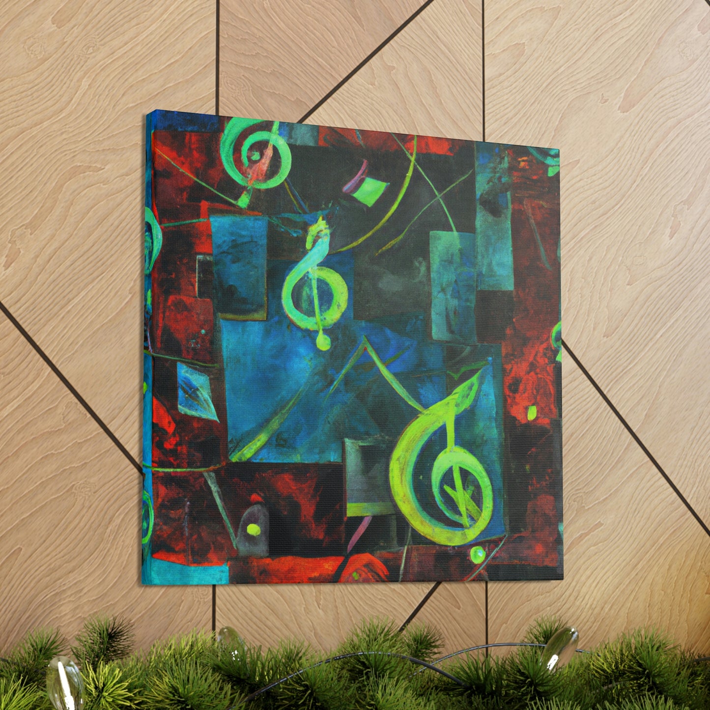 Music of Melody. - Canvas