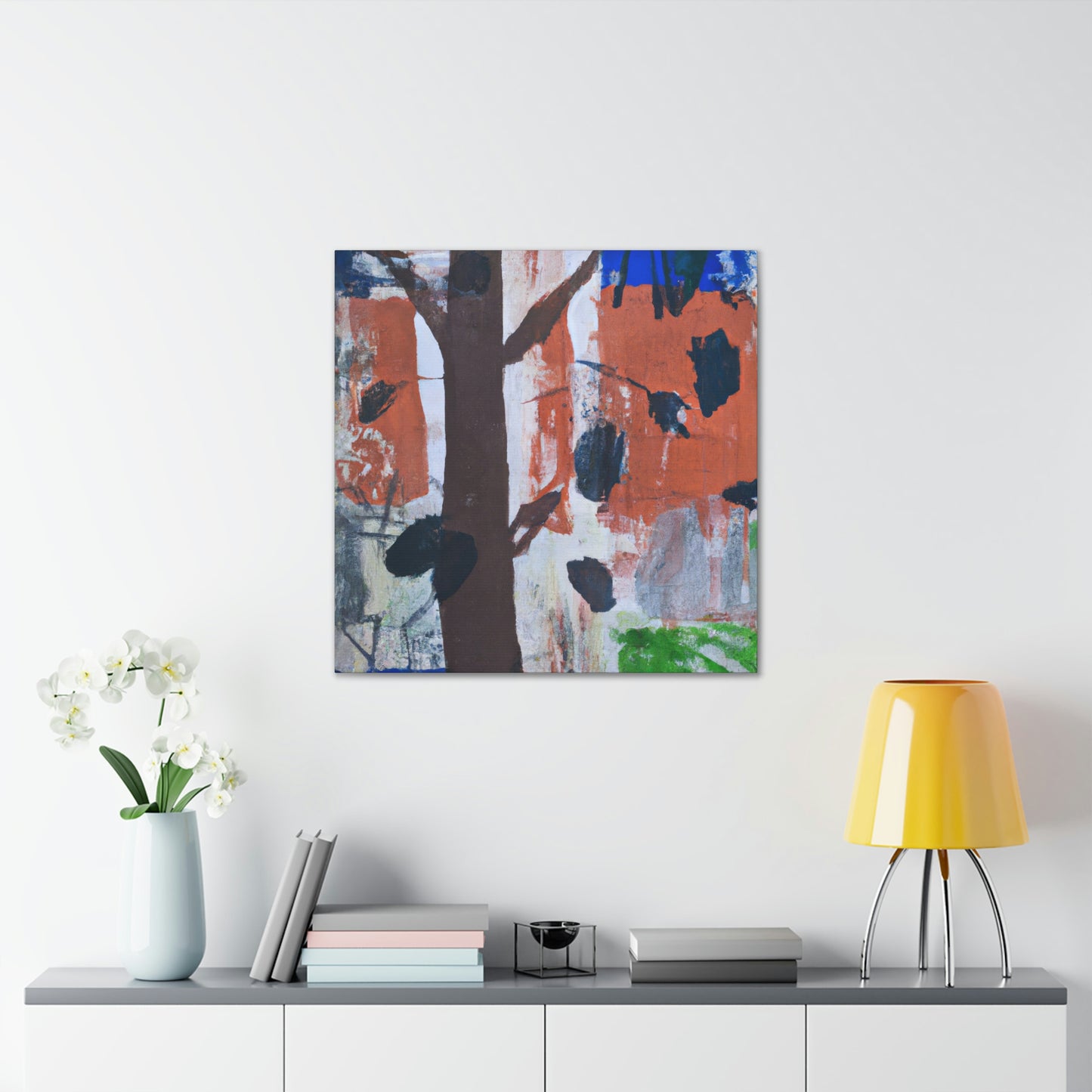 "Beech Tree Expressionism" - Canvas