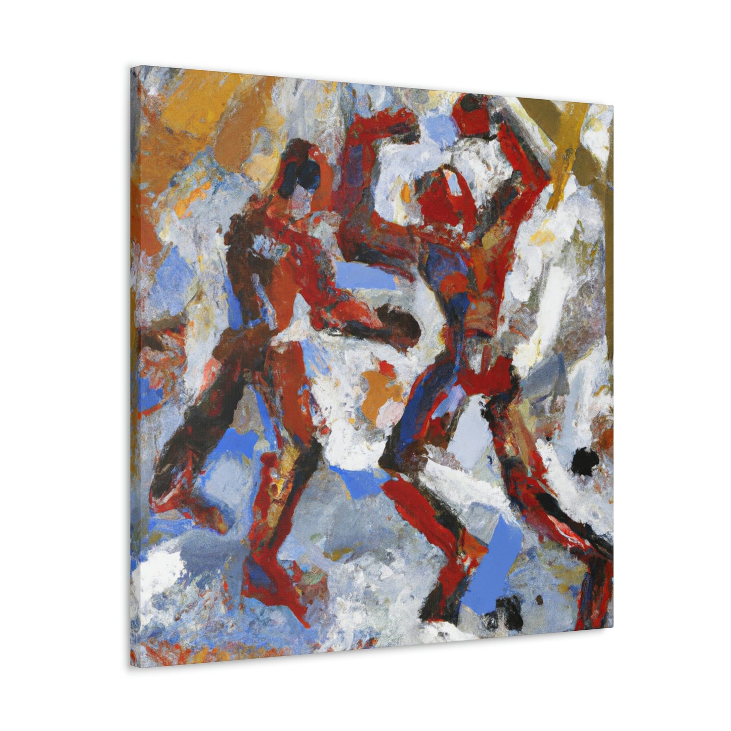 "A Boxing Expressionism" - Canvas