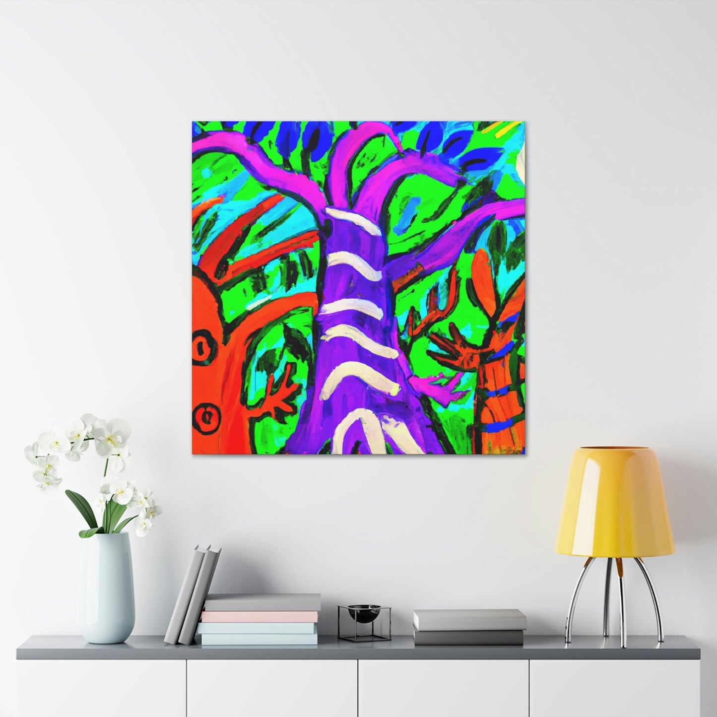 "Beech Tree Abstract Vision" - Canvas