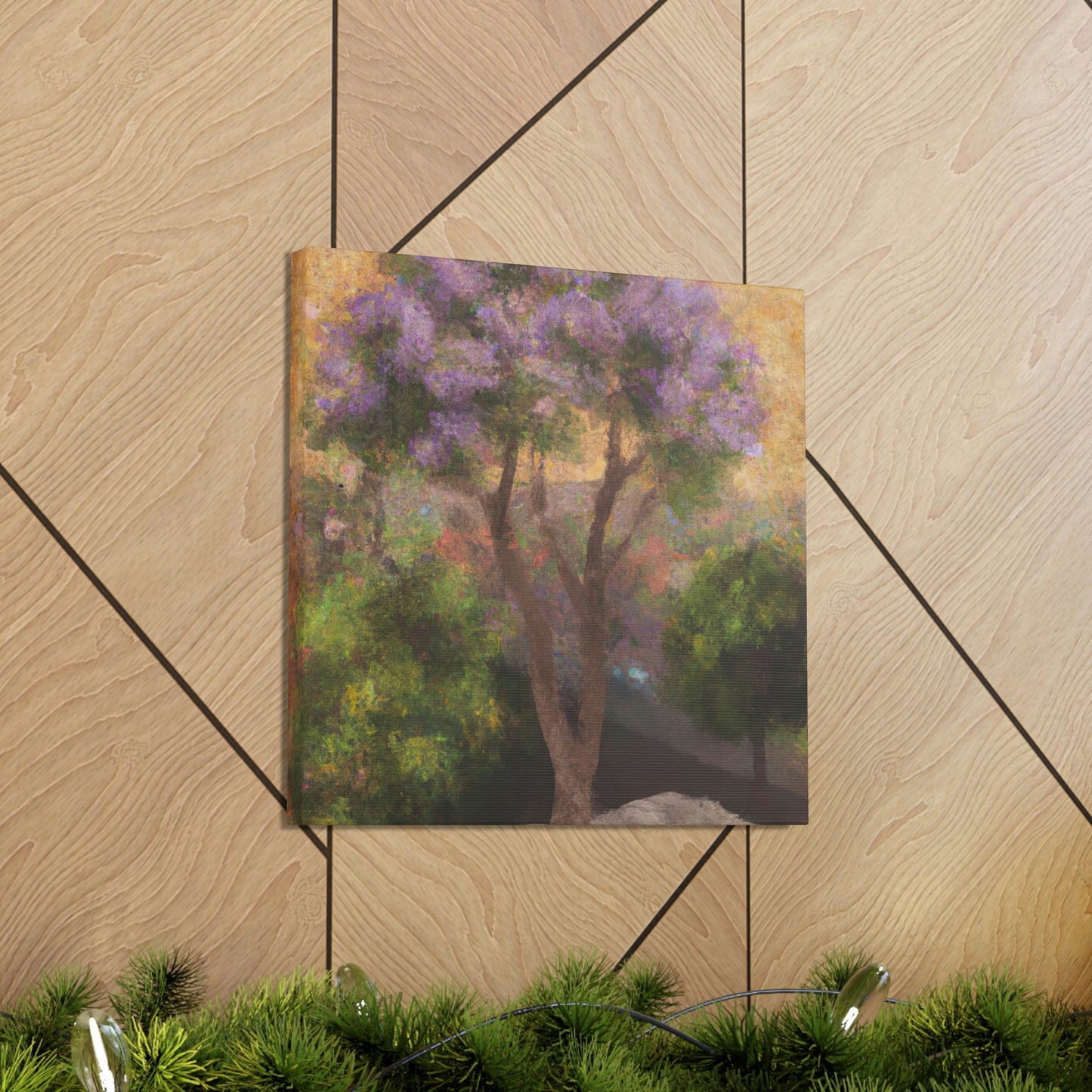 Jacaranda Tree Magic - Canvas