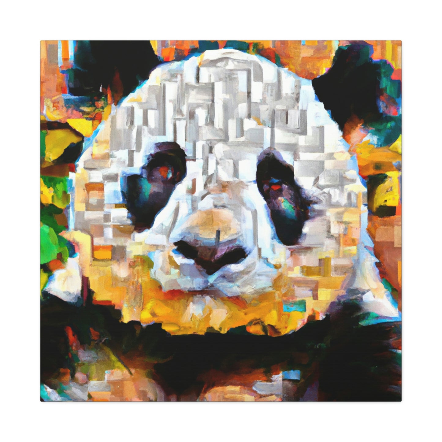 Giant Panda Wonderland - Canvas