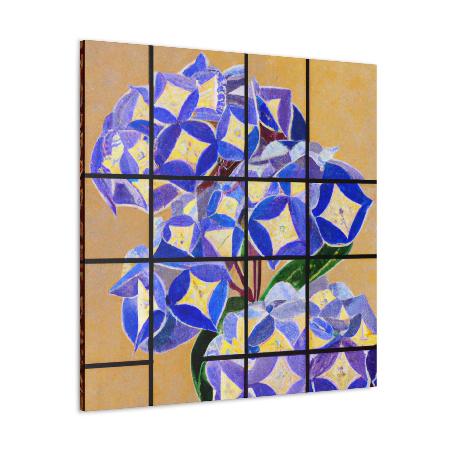 "Hydrangea in Twilight" - Canvas