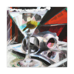 Martini Vibrant Reflection - Canvas