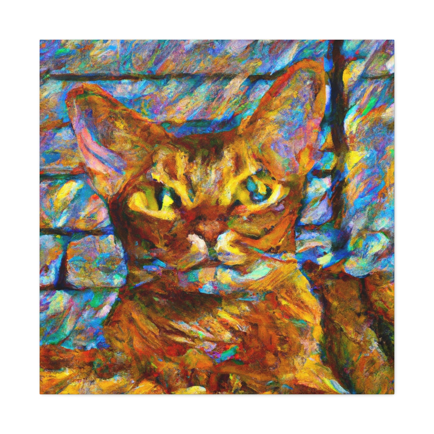 Wild Abyssinian Fauvism - Canvas