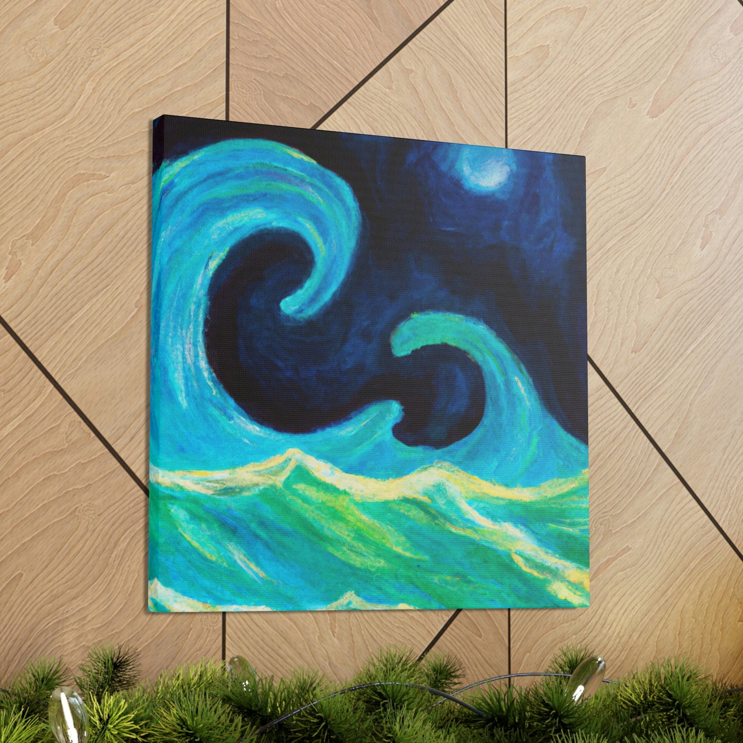 "Sea of Rippling Waves" - Canvas