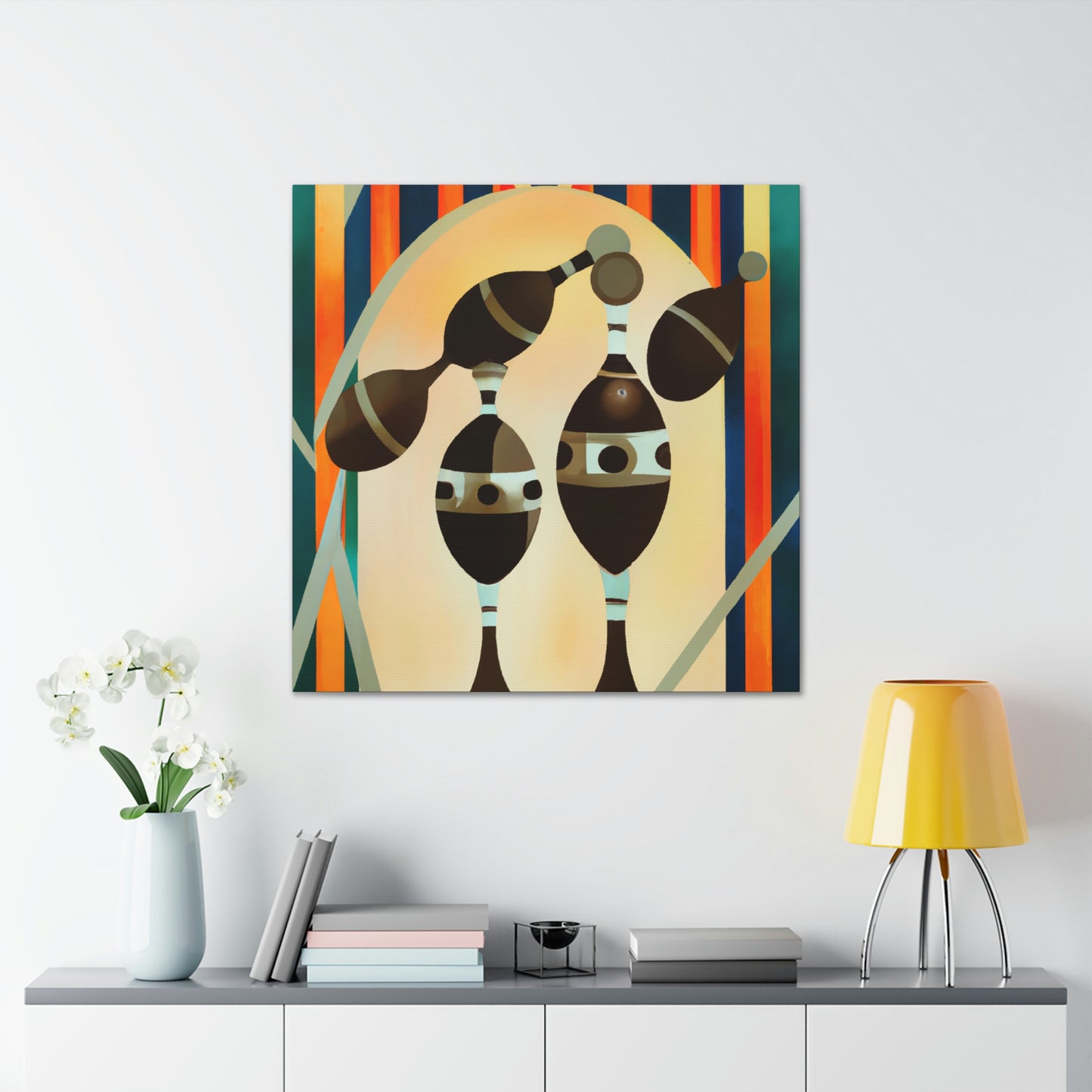 "Rythm of the Maracas" - Canvas