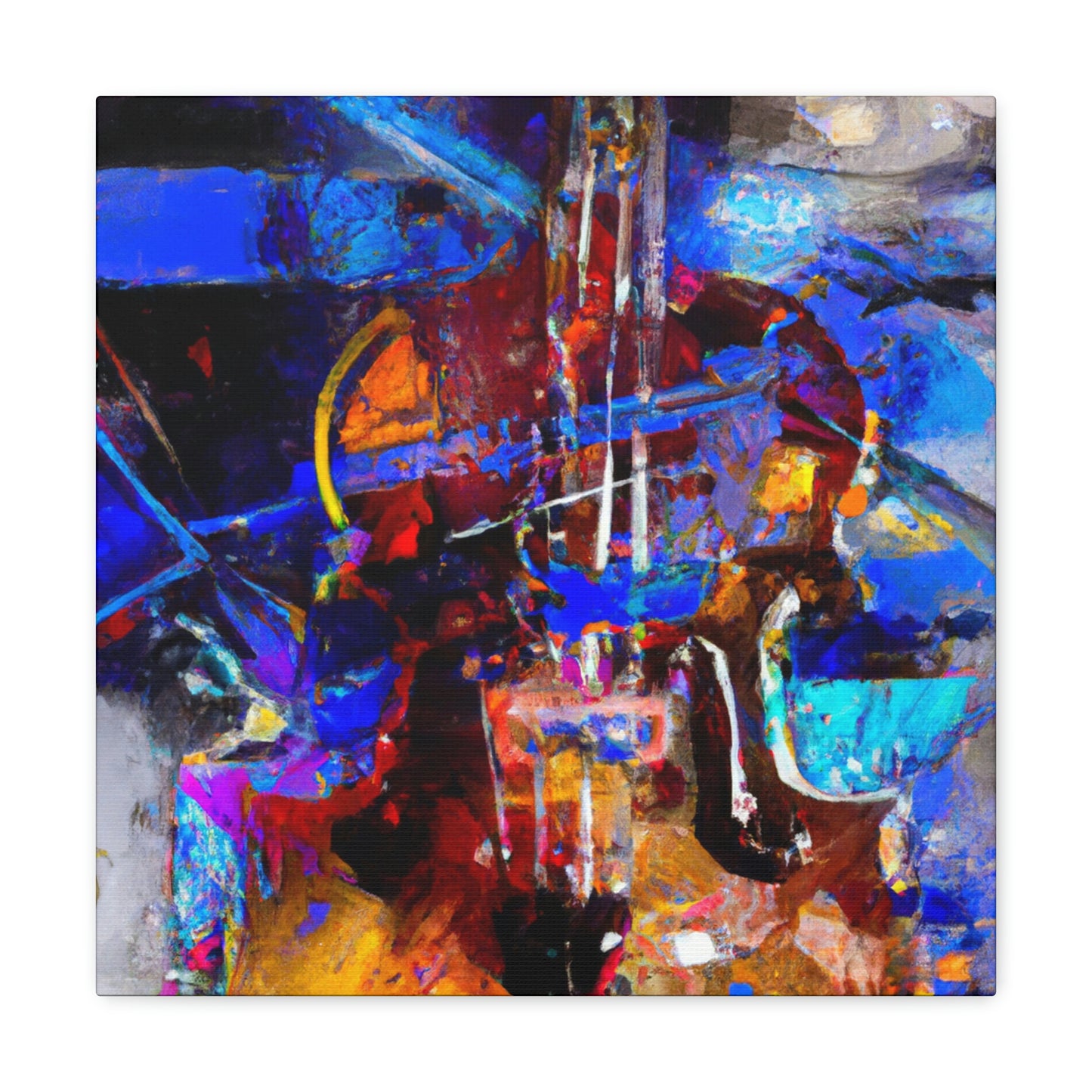 Violin of Expressionism - Canvas