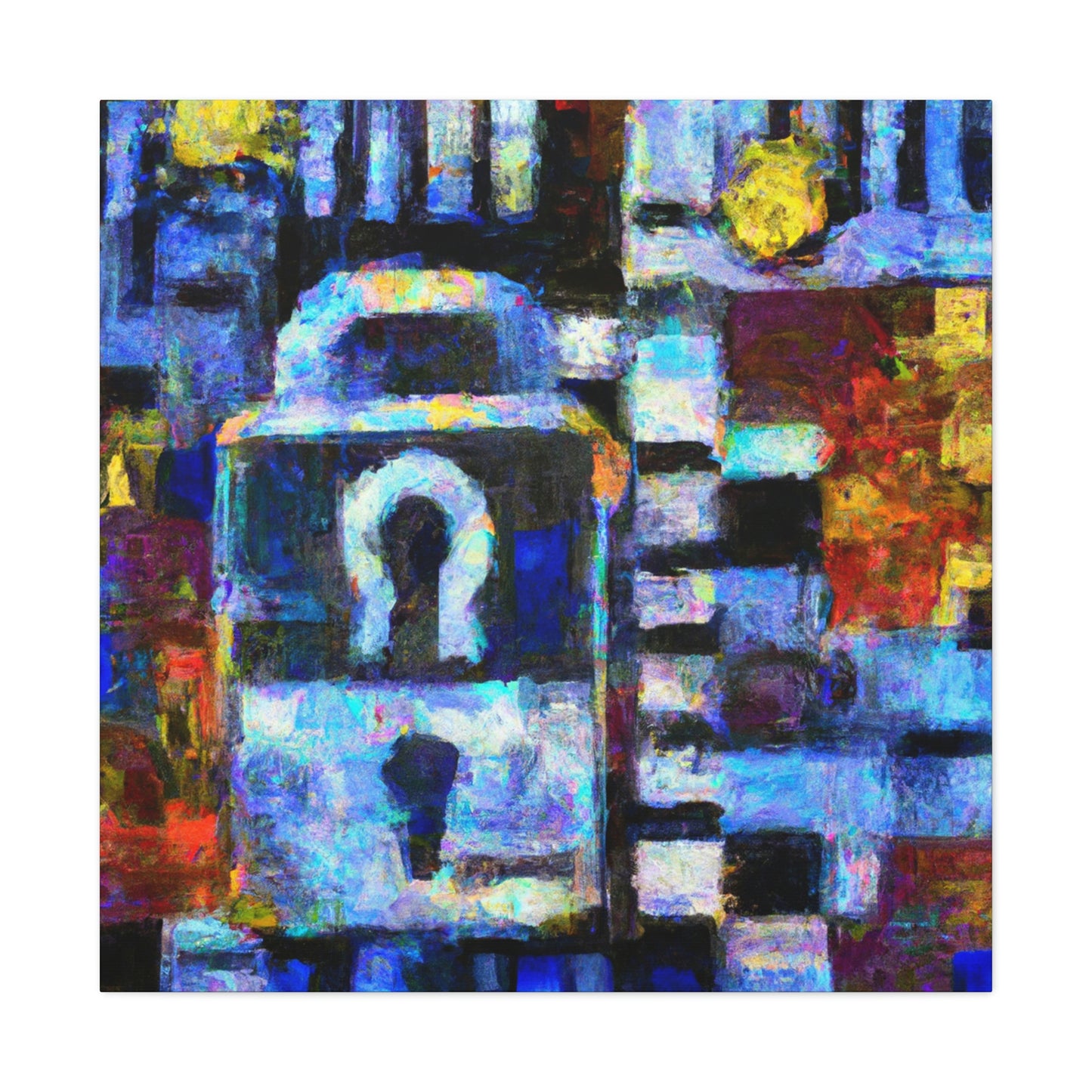 Cybersecurity Impressionism - Canvas