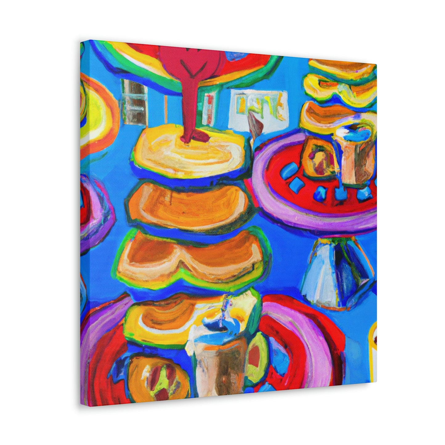 "Pancakes for Emotion" - Canvas