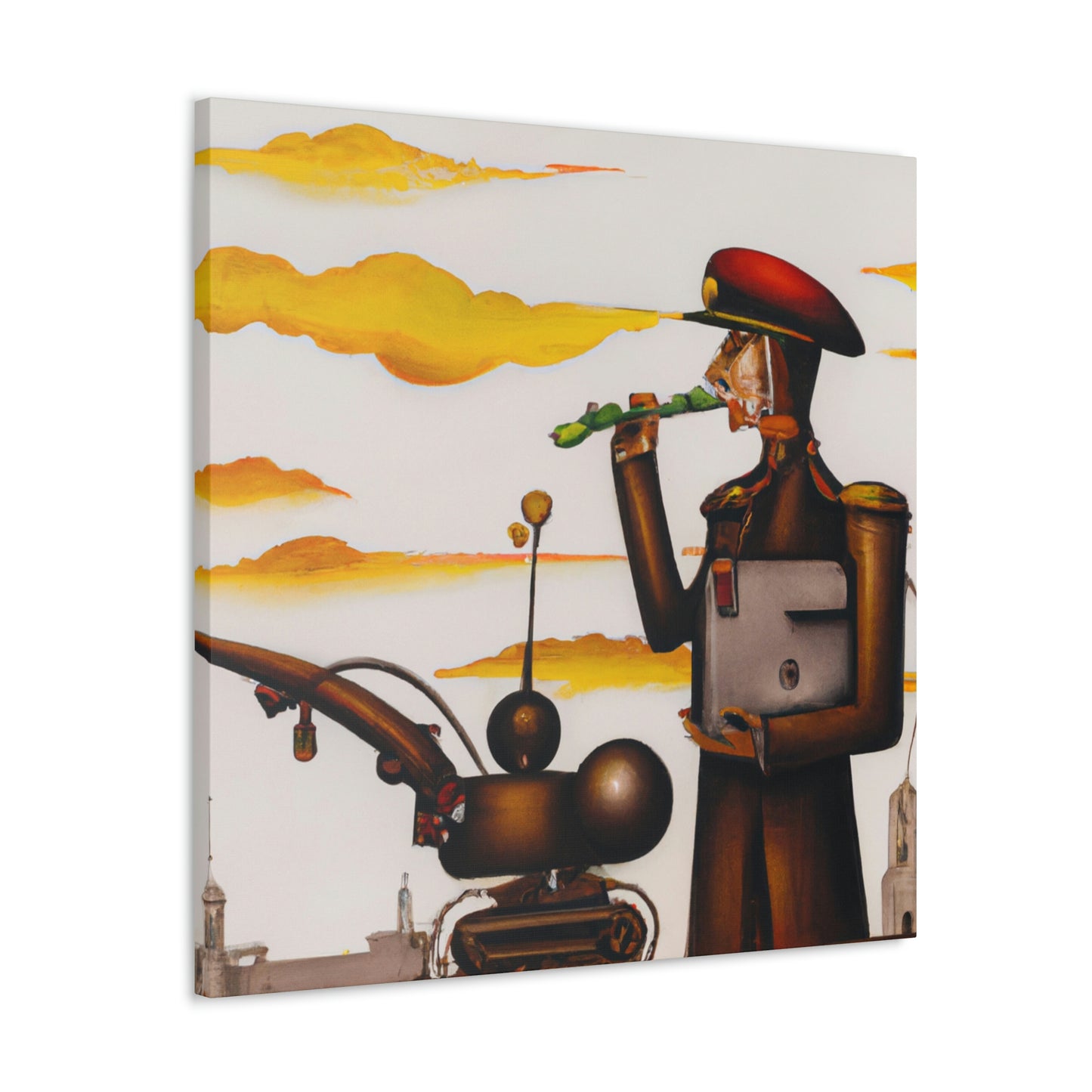 Soldier in Dreamscape - Canvas