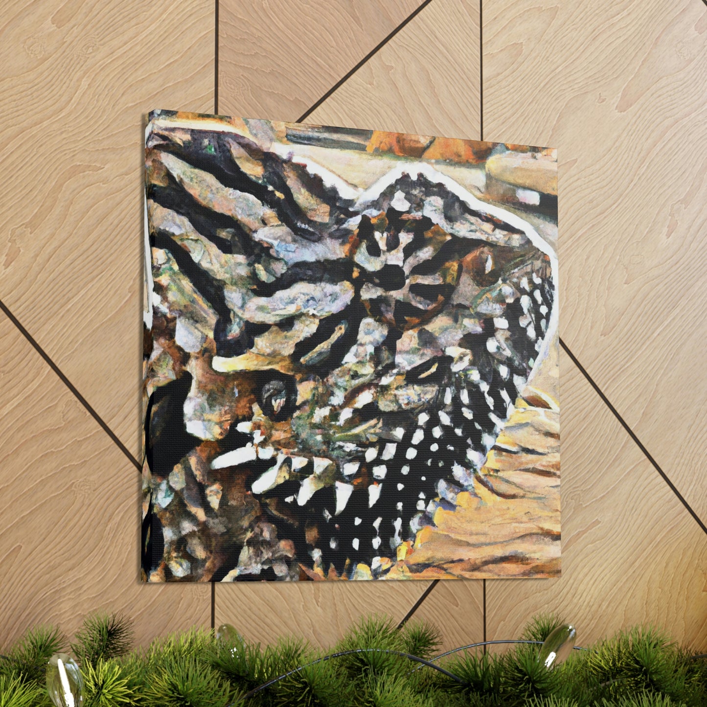 Horned Lizard Radiance - Canvas