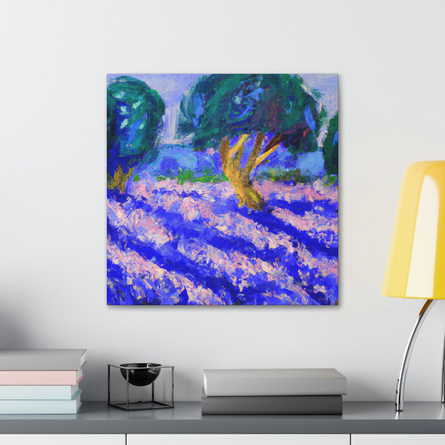 "Lavender in Expressionism" - Canvas