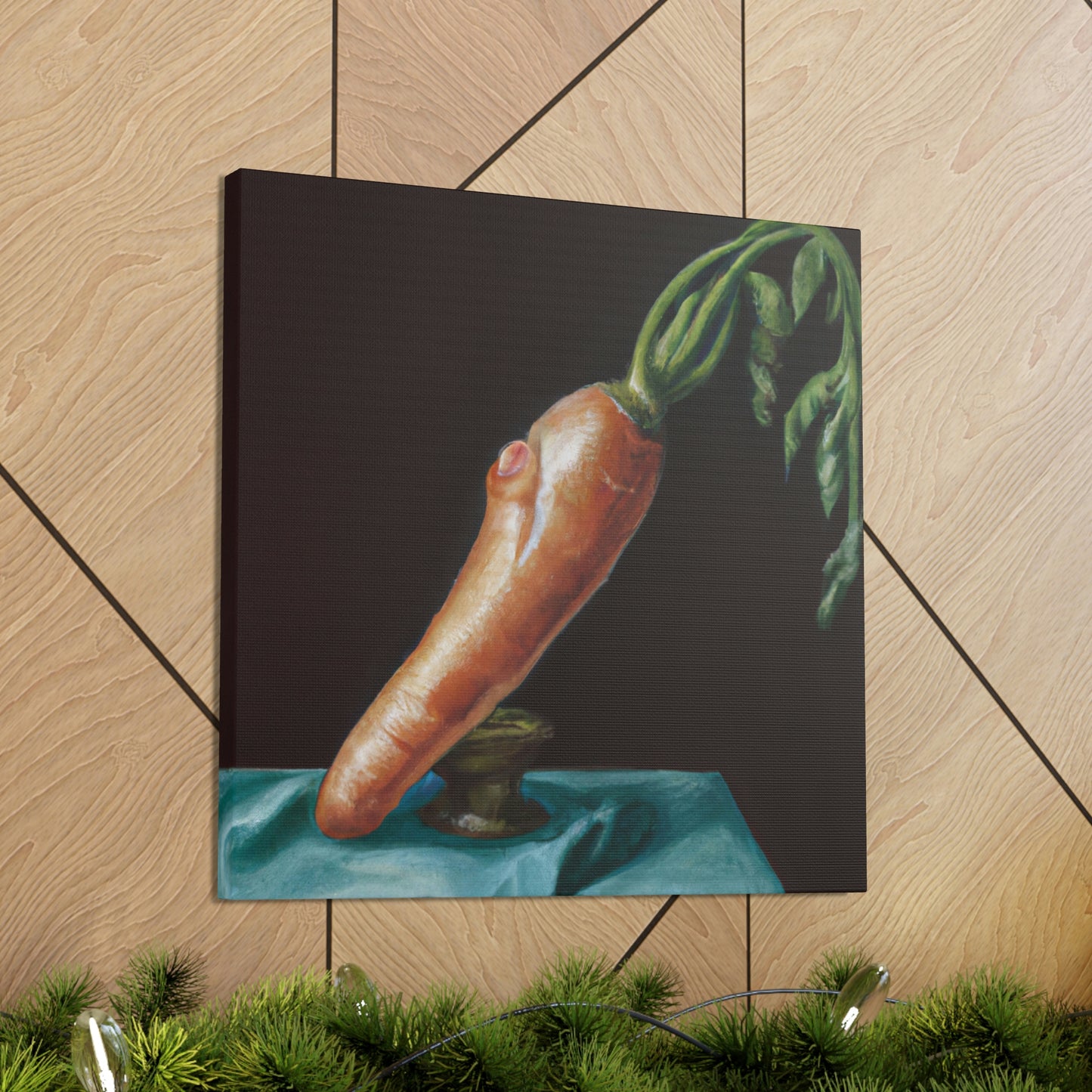 "Carrot Utopia Splendor" - Canvas