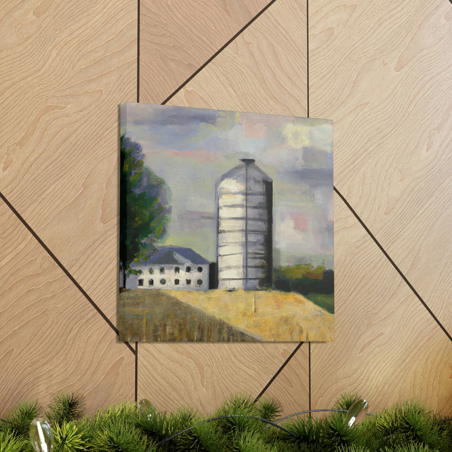 Silo in Expressionism - Canvas