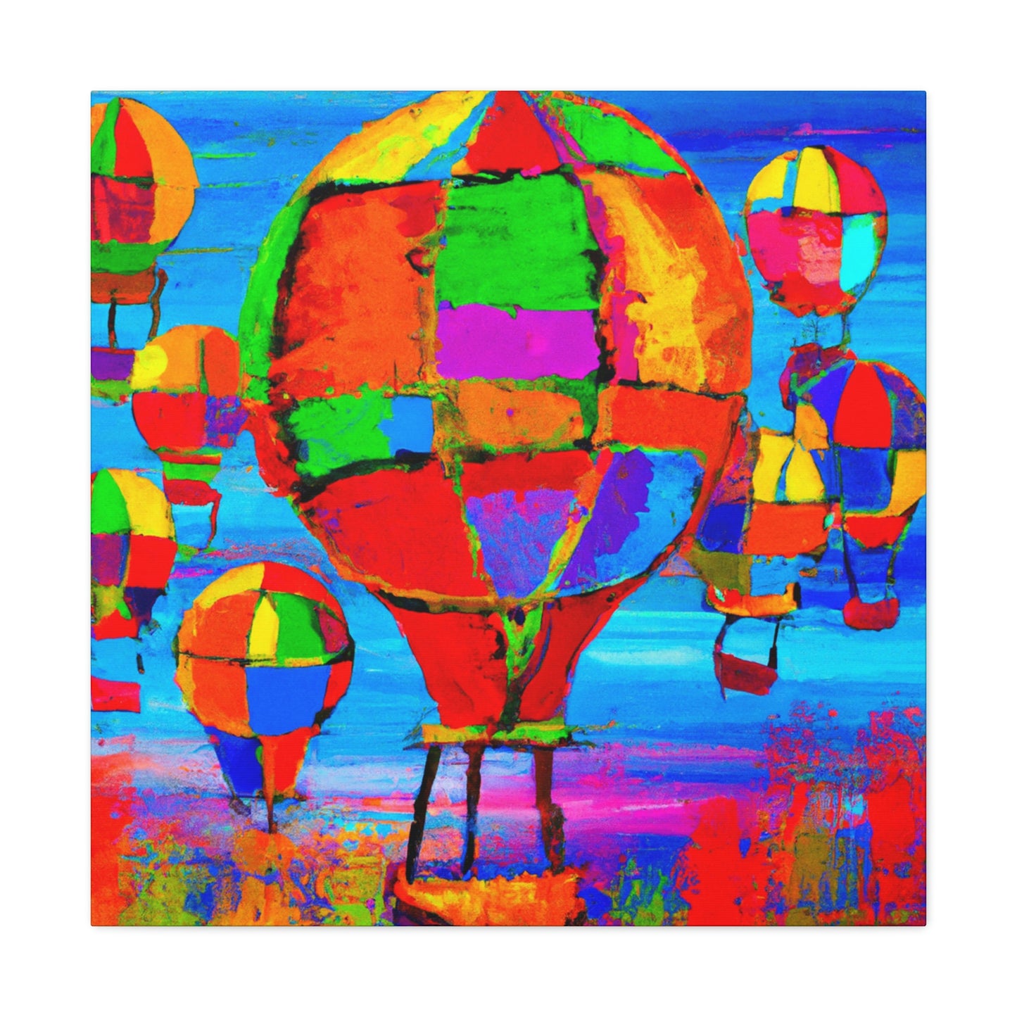 "Balloons in Dreamscapes" - Canvas