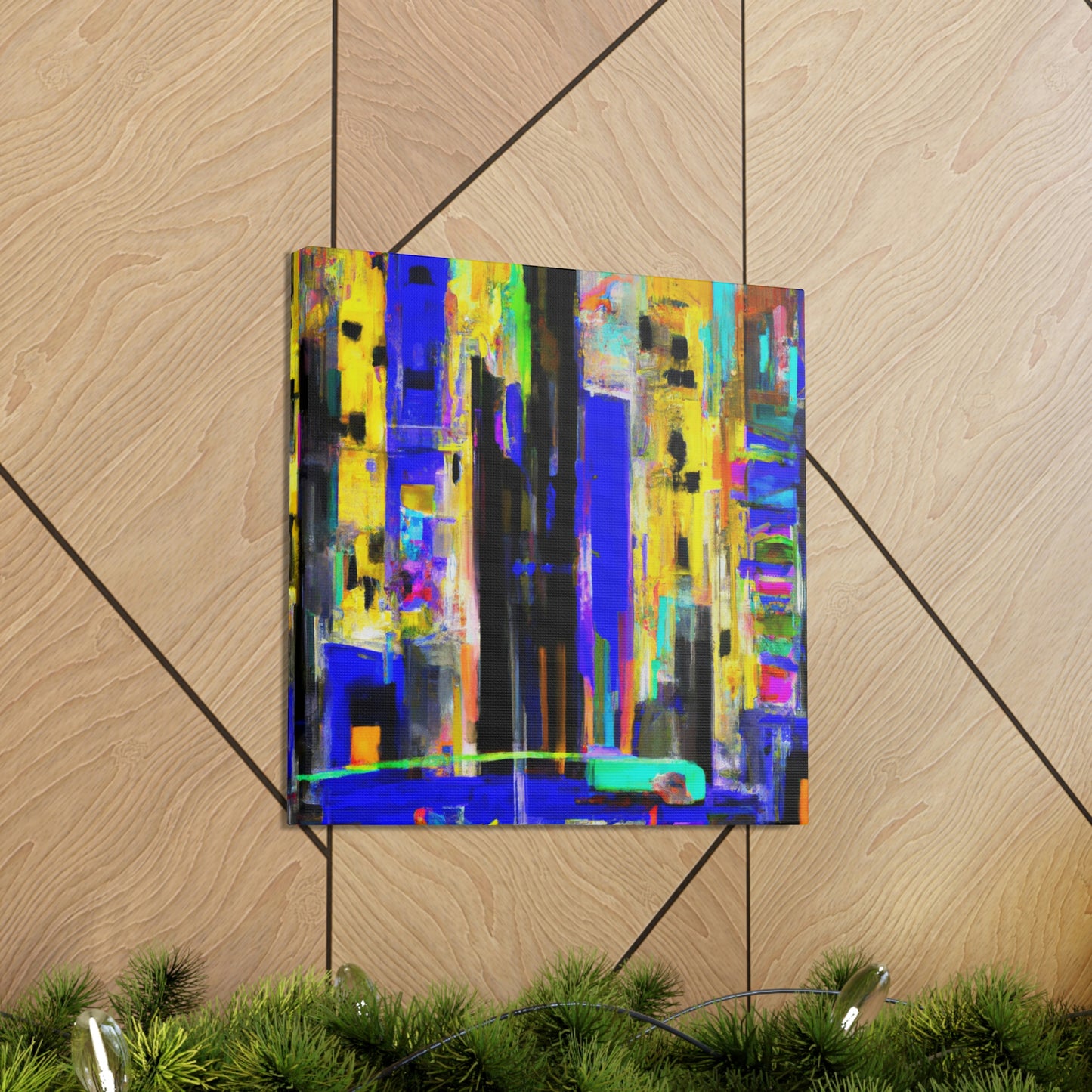 "Art Deco Abstraction" - Canvas