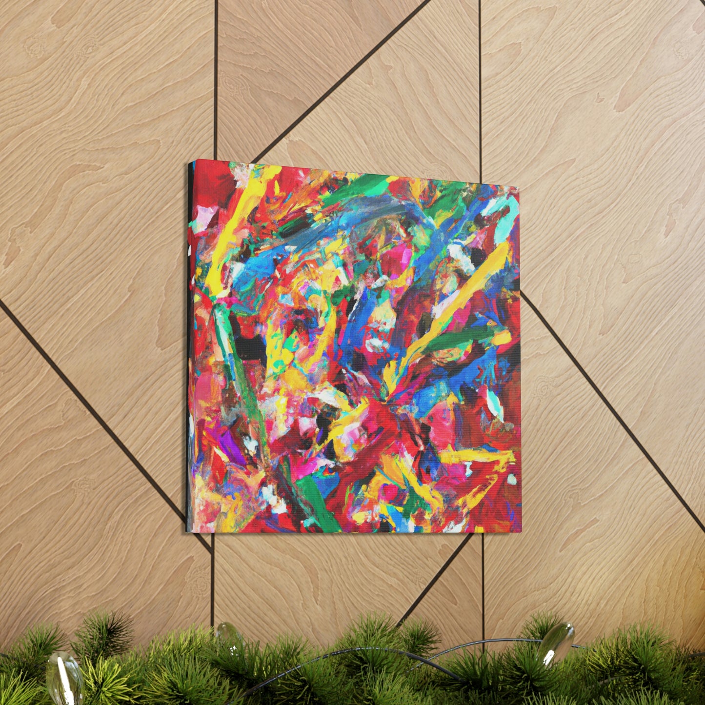 "Birth of Expressionist Fire" - Canvas