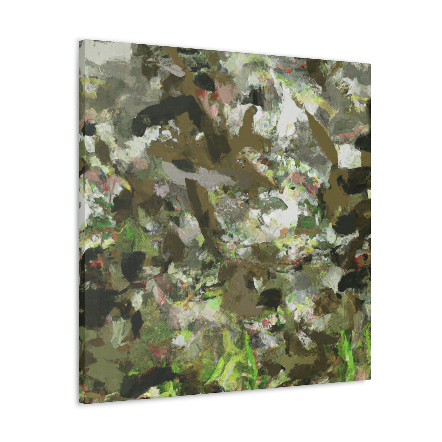 Camouflaged in Abstraction - Canvas