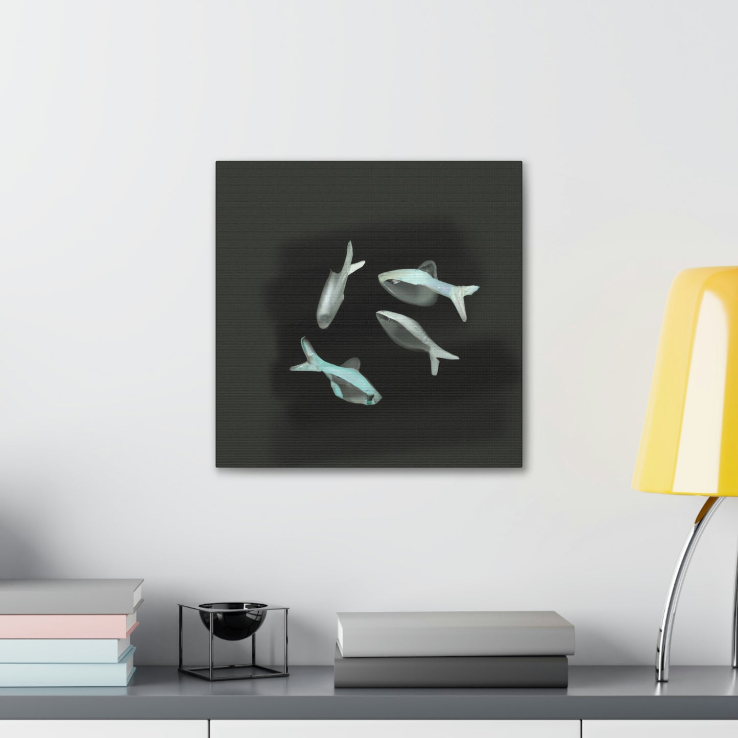 Neon Tetra Minimalism - Canvas