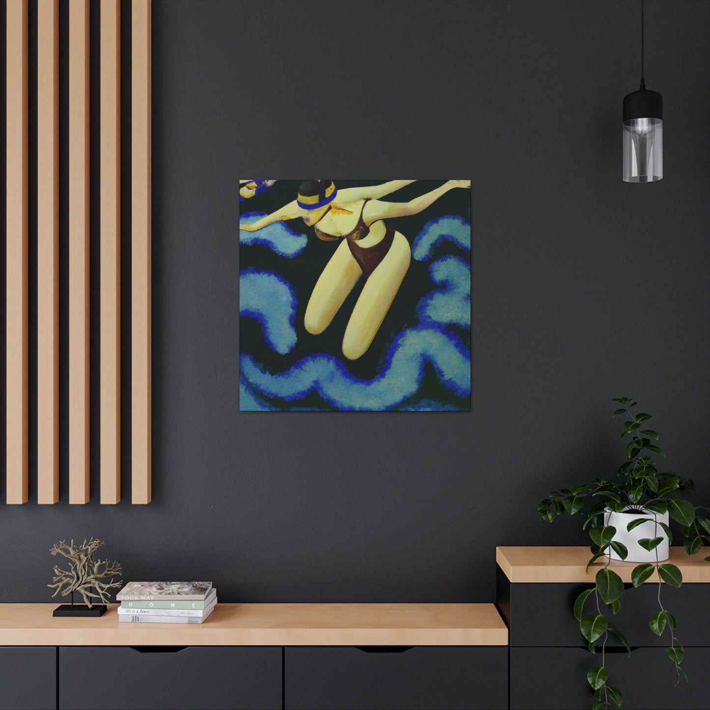 Swimming in Dreamland - Canvas