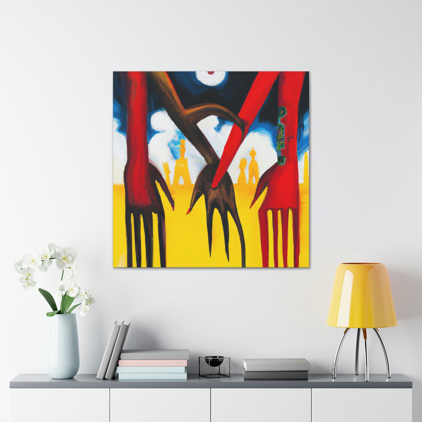 Unity in Hands Hold - Canvas