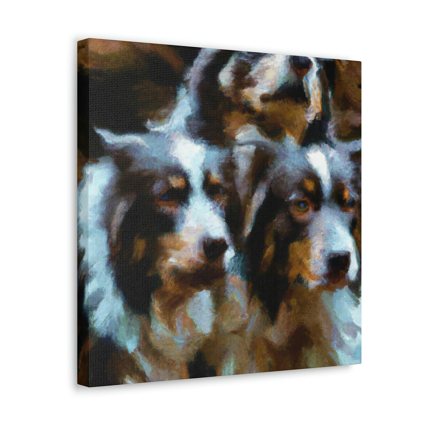 Australian Shepherd Solitude - Canvas