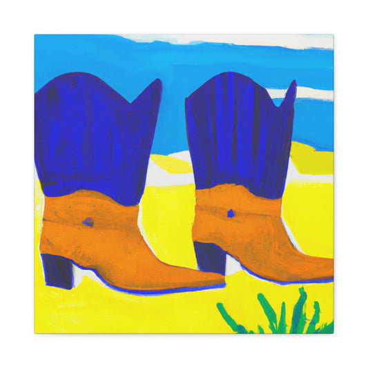 Boots in Pop Art - Canvas