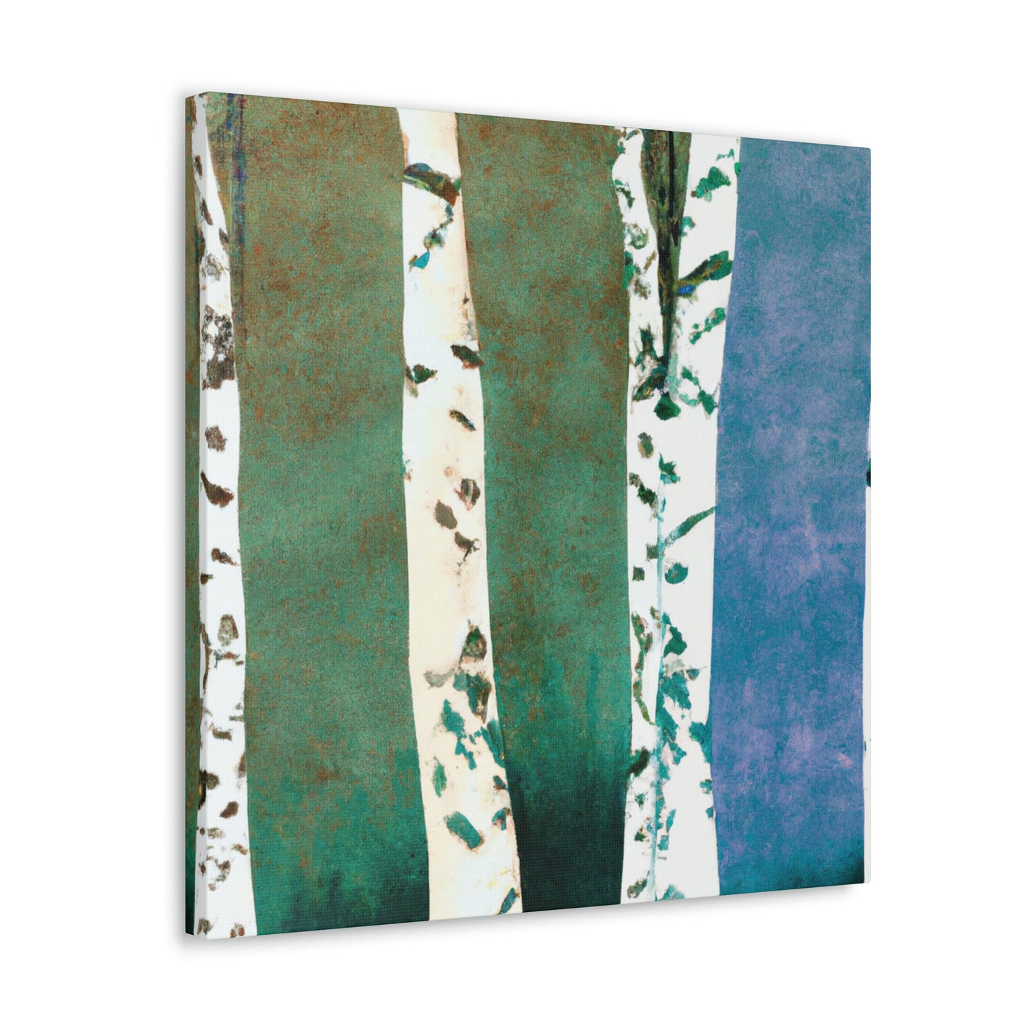 Birch Trees in Bloom - Canvas