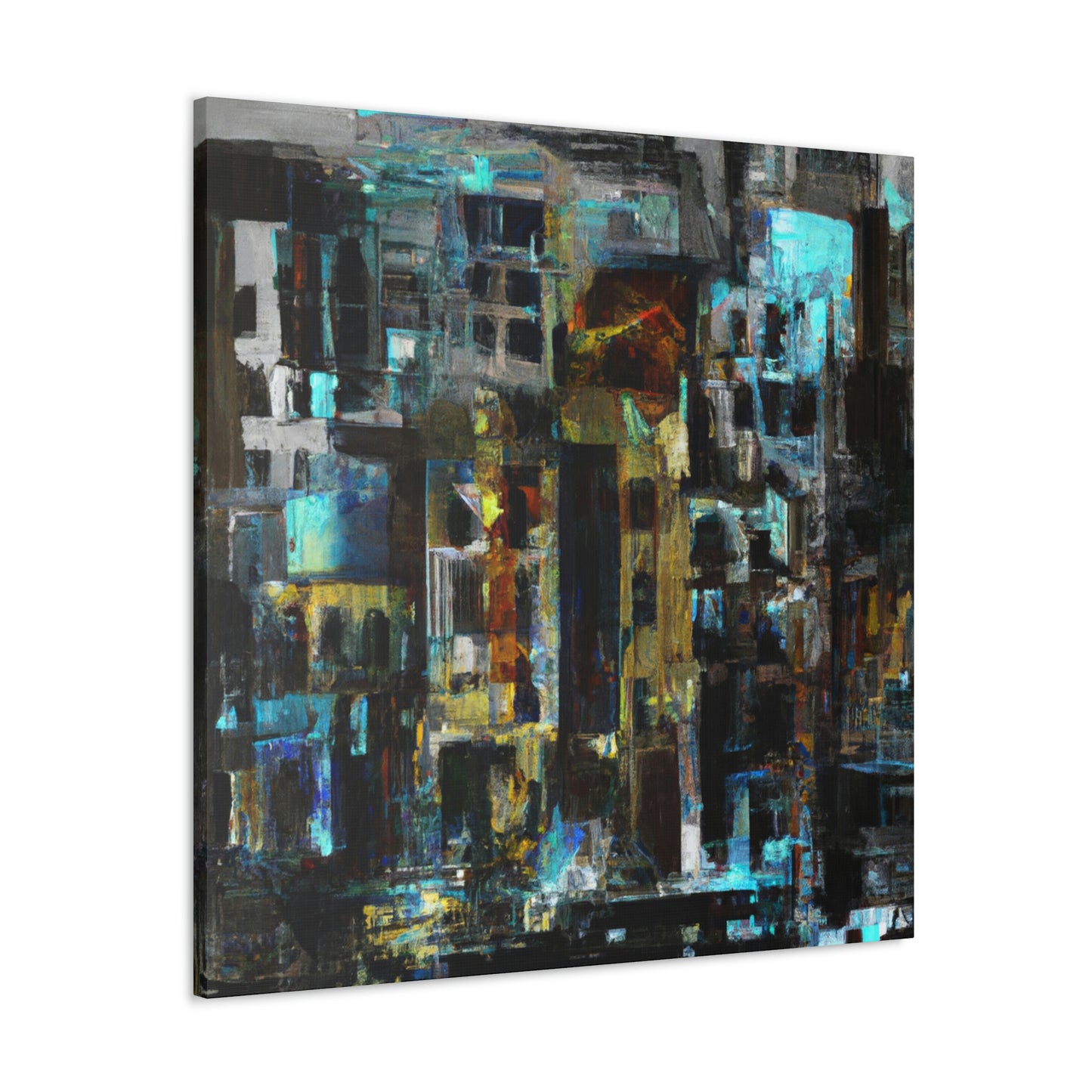 Neoclassic Expressionist Splendor - Canvas