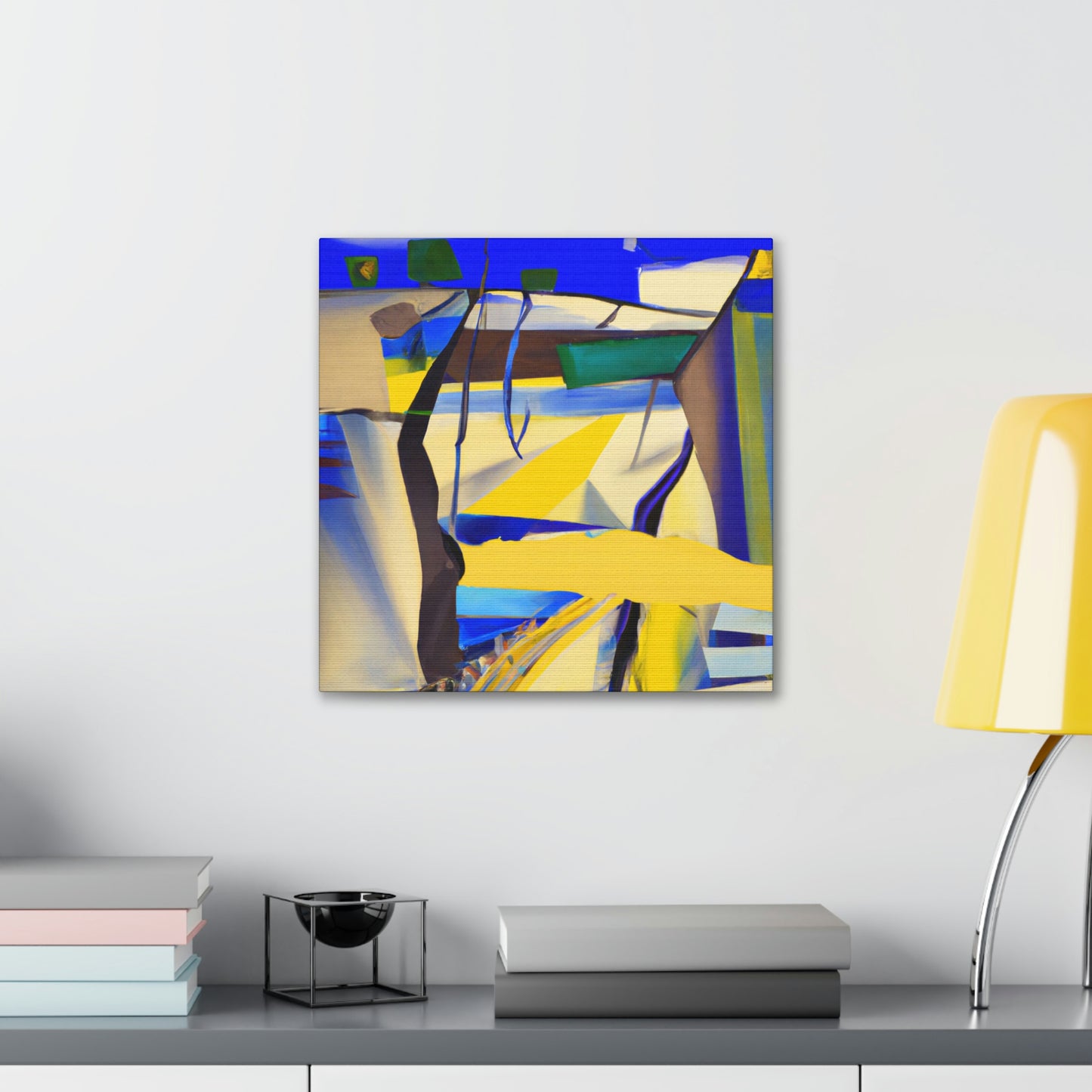 "Coastline In Motion" - Canvas