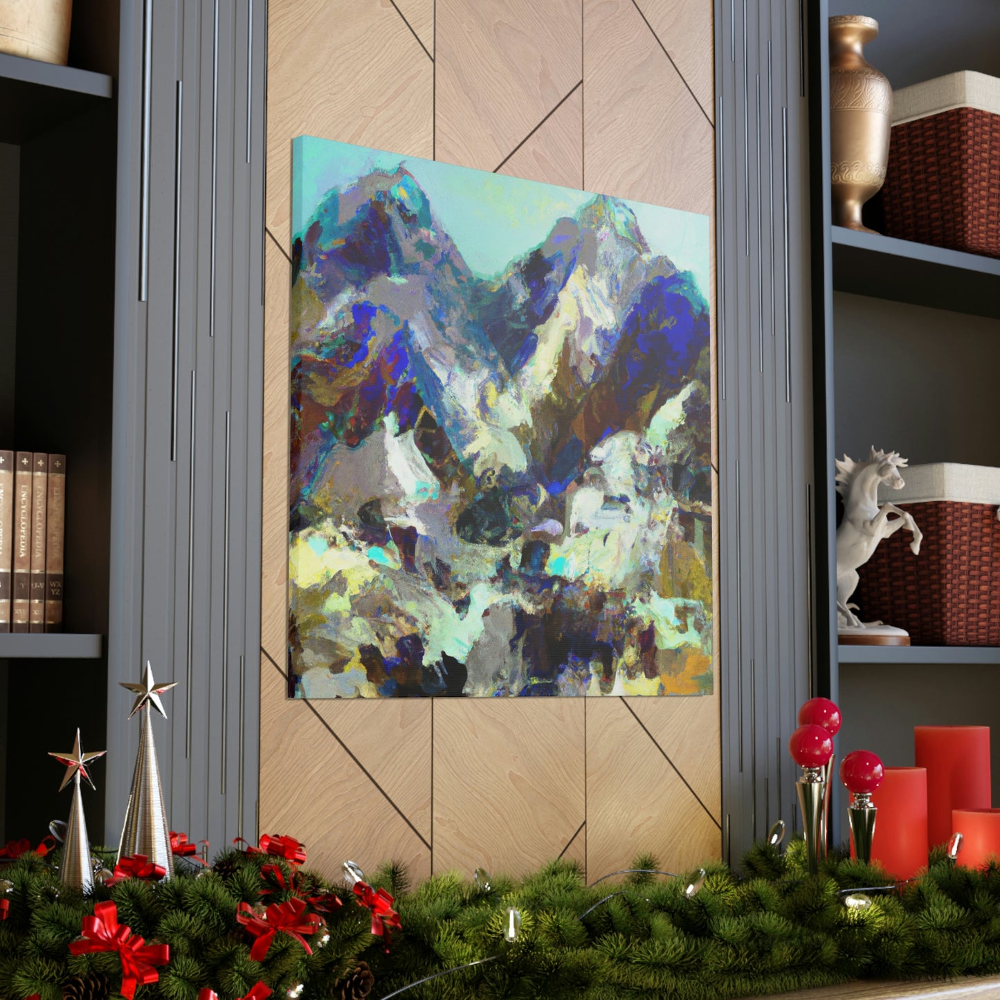 "Mountain Majesty Awaits" - Canvas