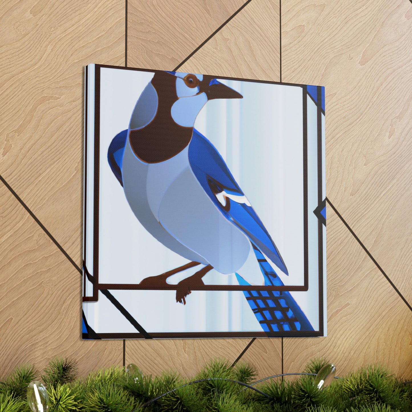 Blue Jay's Majesty - Canvas