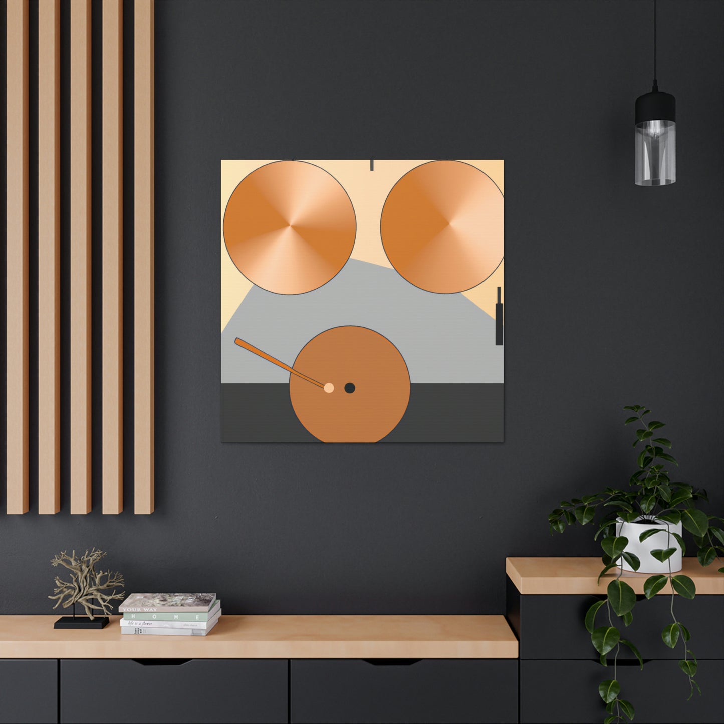 Symphonic Cymbal Dance - Canvas