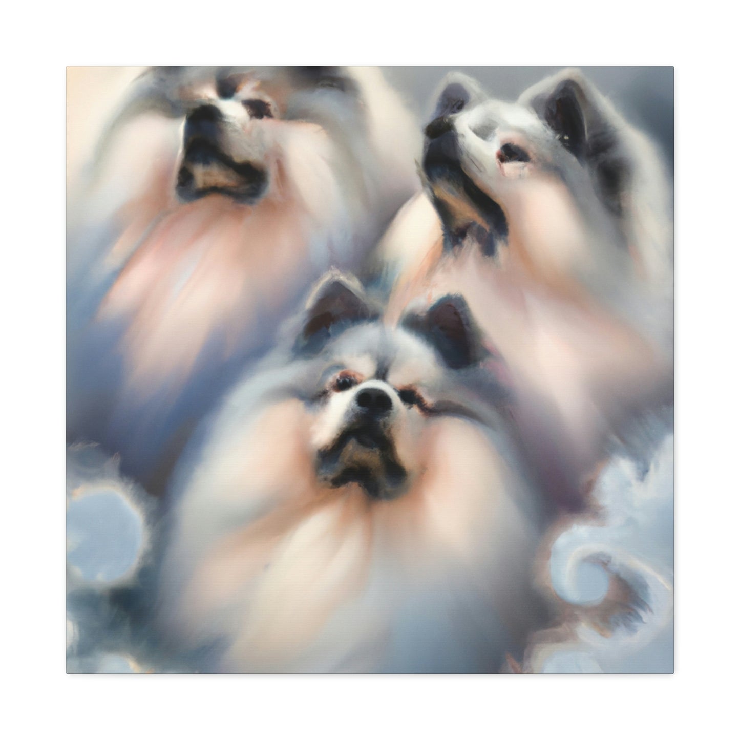 Keeshond Art Deco - Canvas