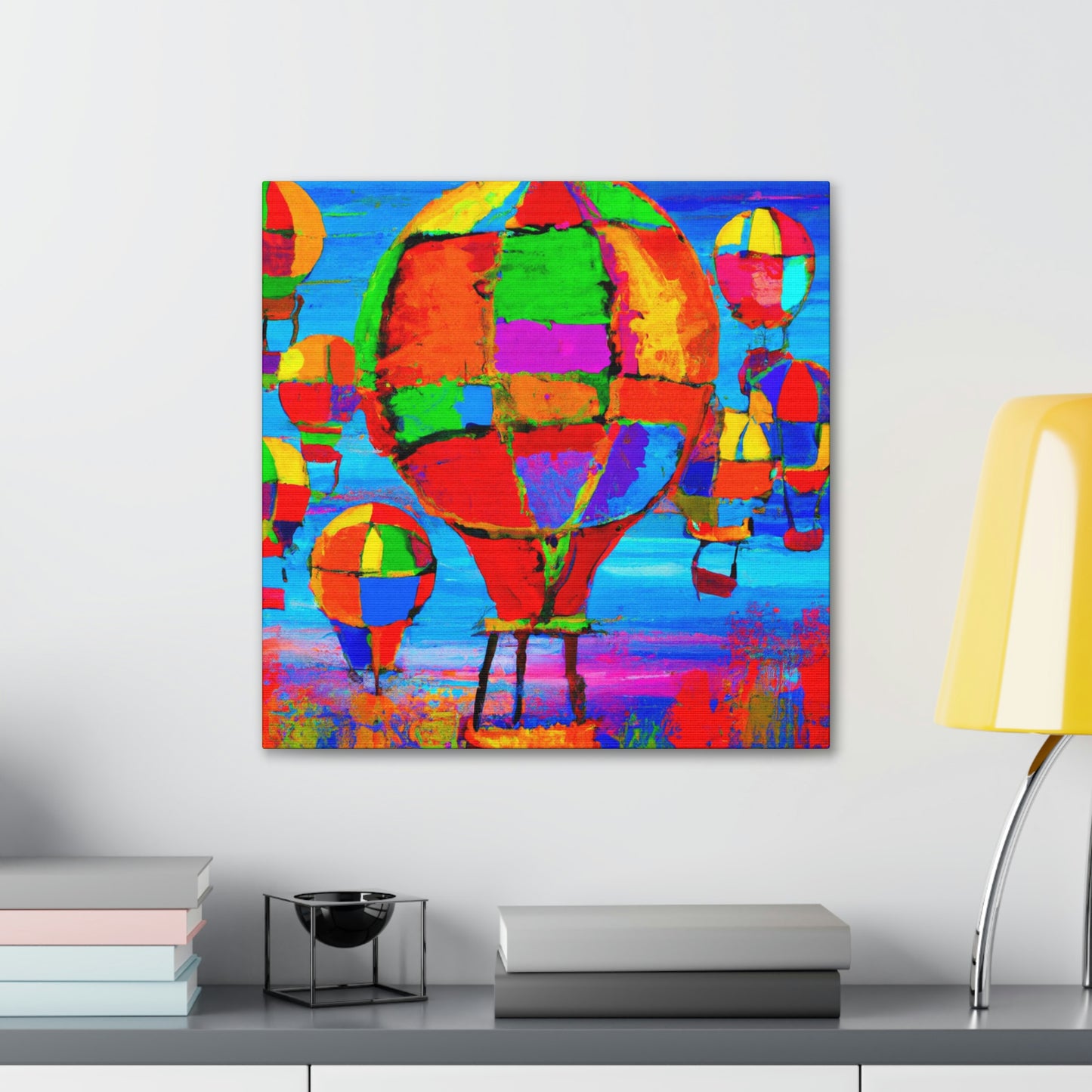 "Balloons in Dreamscapes" - Canvas