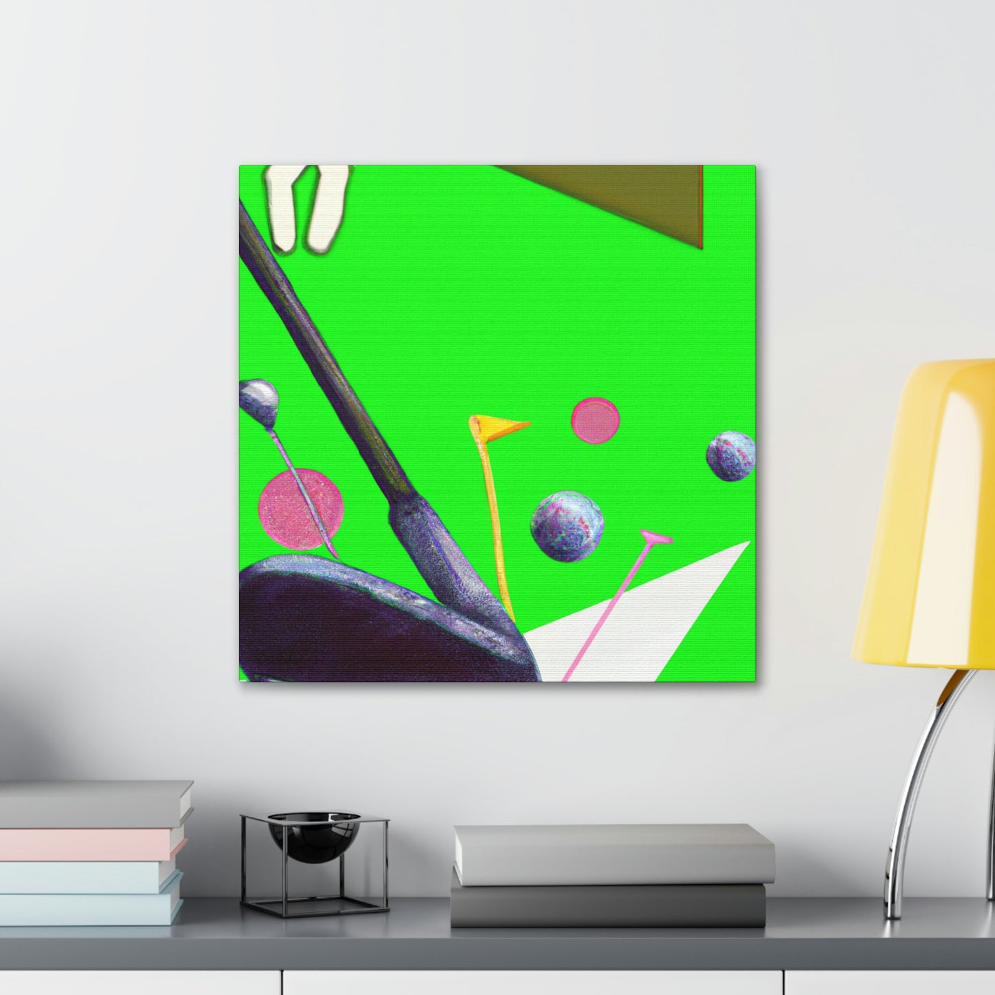 Golfing in Dreams - Canvas