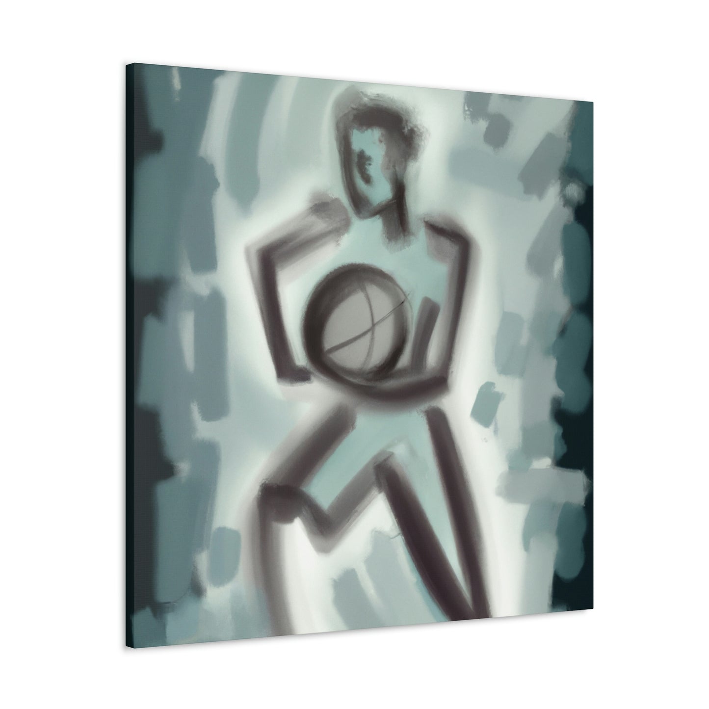 "Basketball: Expressionism Dream" - Canvas