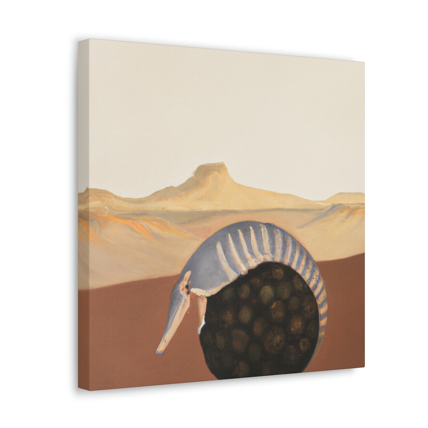 "Armoured Armadillo Art" - Canvas