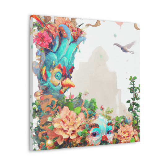 Flowery Splendor Abloom - Canvas