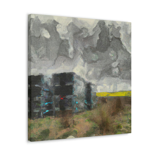 "The Valley of Rustling Wind" - Canvas