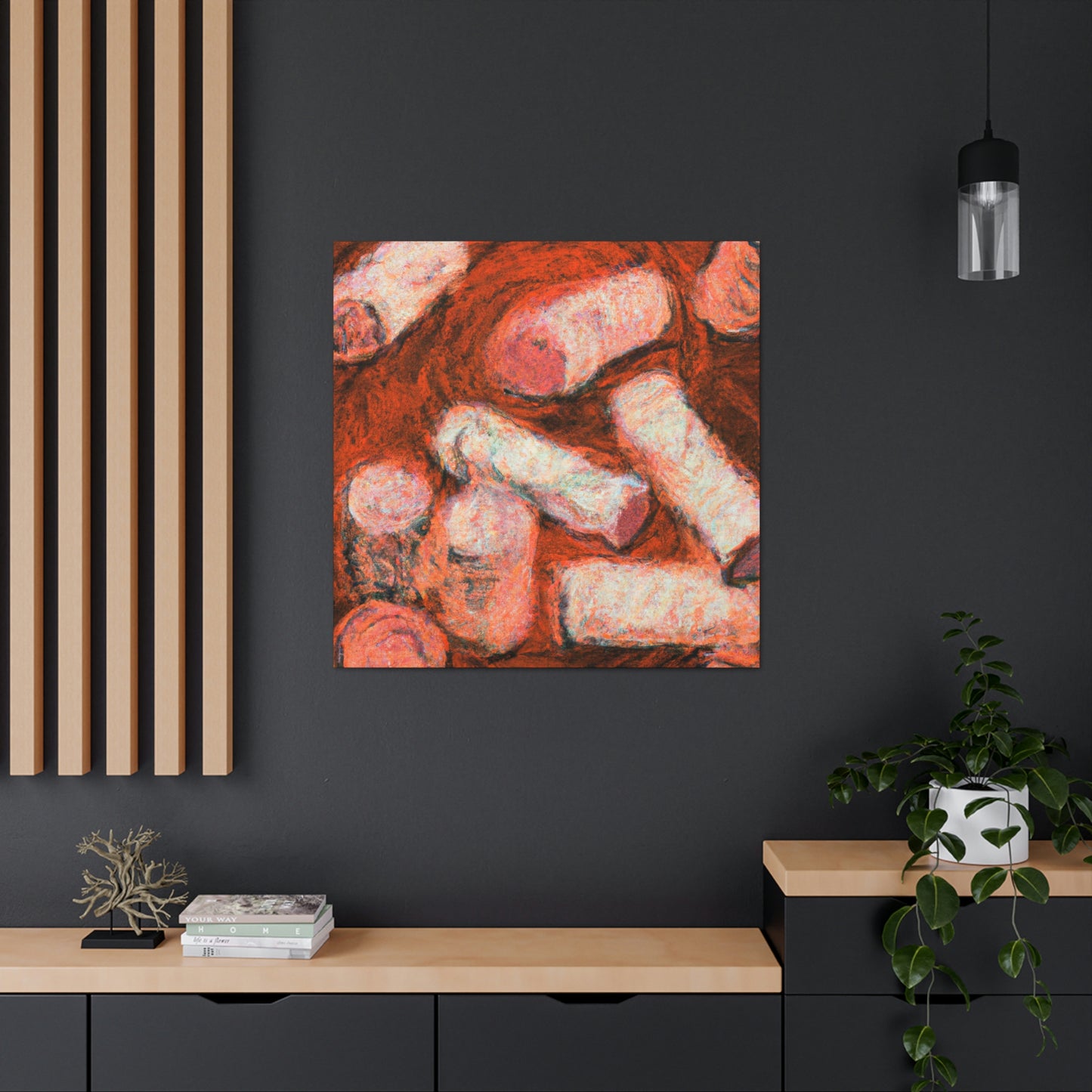 Corks and Celebration - Canvas