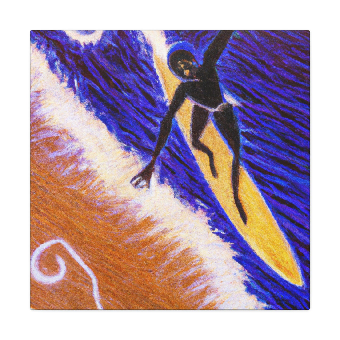 Surfing in Dreamsscape - Canvas