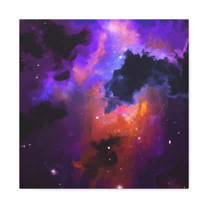 "A Cosmic Nebula Vision" - Canvas