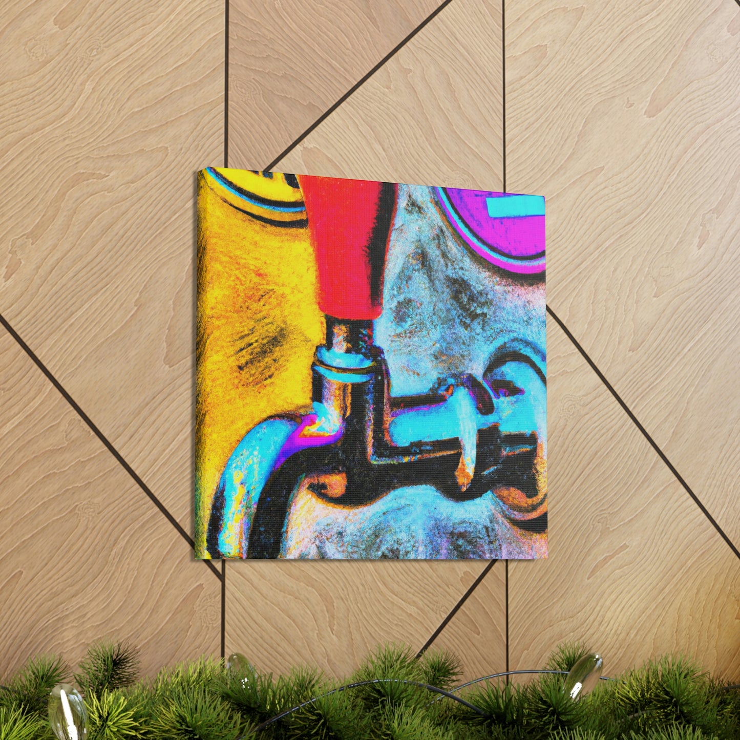 Bar Time Bubbles - Canvas