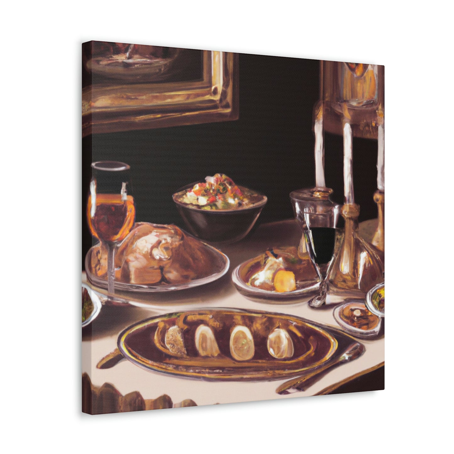 Dining Scene Neoclassic - Canvas