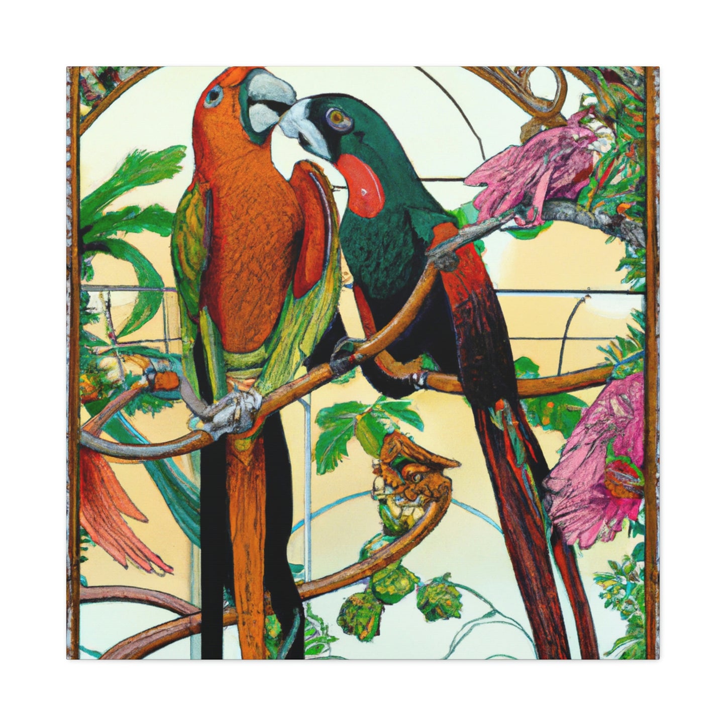 Parrot Perch - Canvas - Canvas