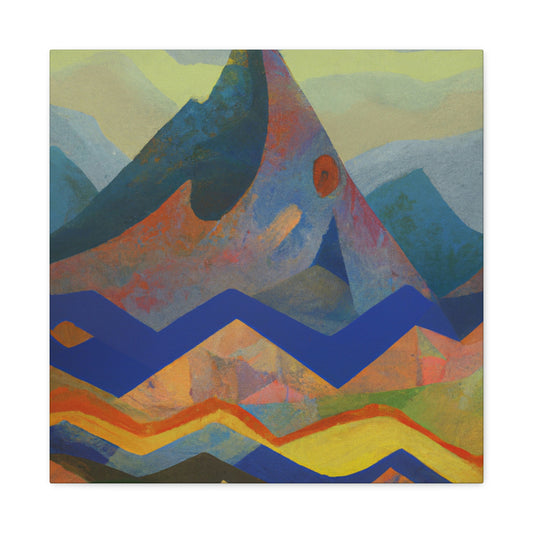 "Mountains of Mystery 1940" - Canvas