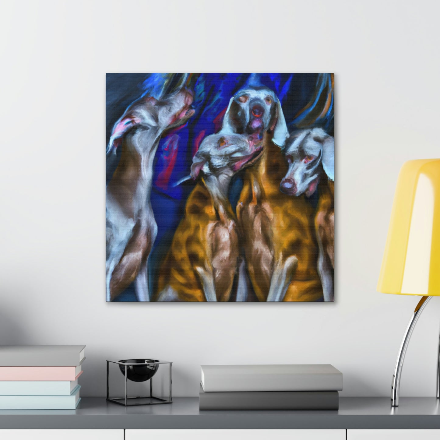 Weimaraner Surreal Wonder - Canvas