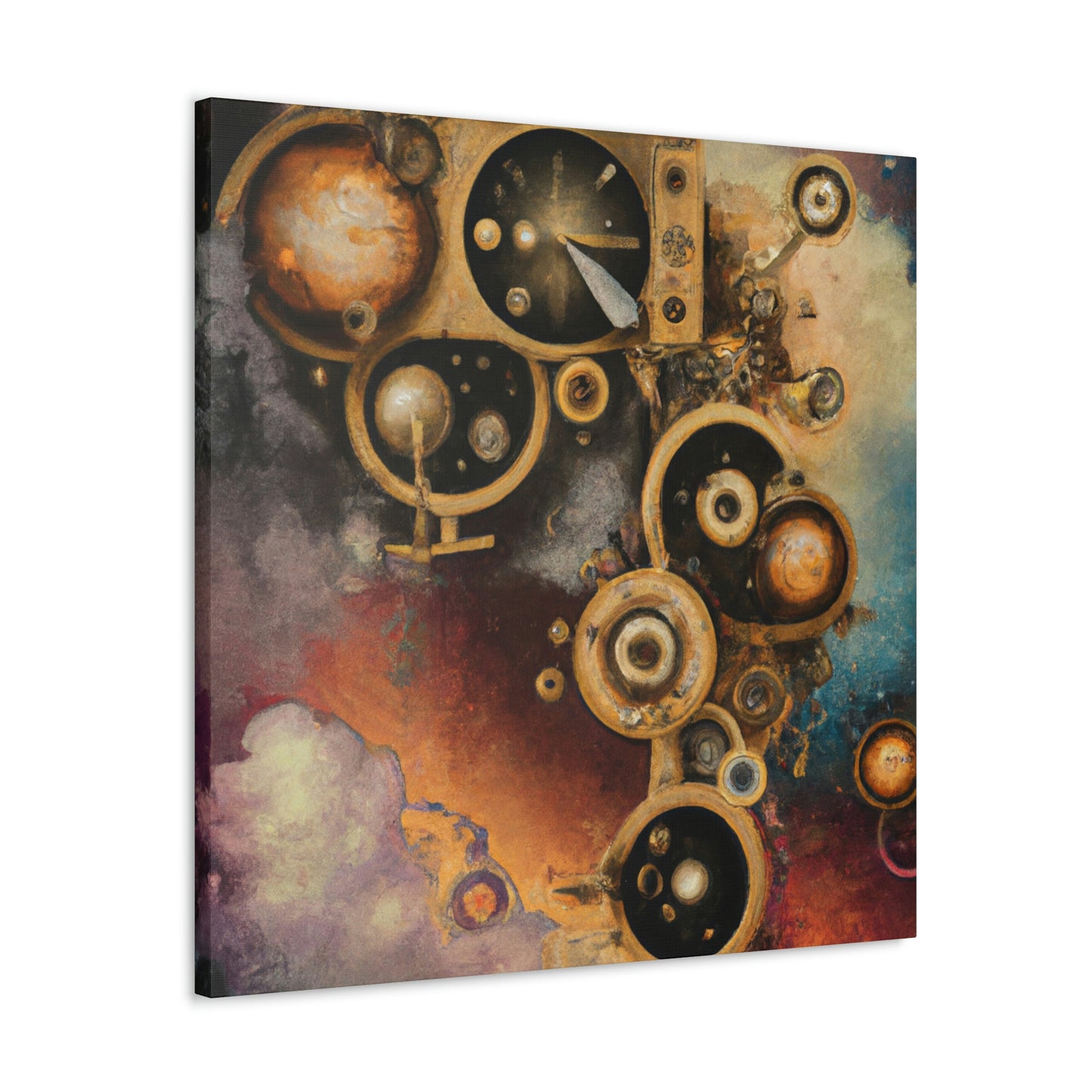 Levitating Nebula Wonders - Canvas